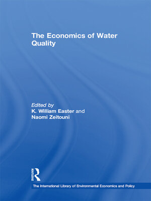cover image of The Economics of Water Quality
